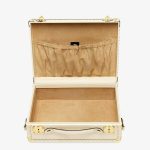 Fendi Suitcase White Leather Travel Bag - Image 4