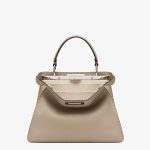 Fendi Selleria Black Cuoio Romano Medium Bag - Image 9