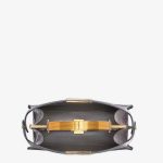 Fendi Peekaboo Gray Crocodile Leather Bag - Image 6