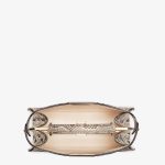 Fendi Peekaboo Python Medium Natural Leather Bag - Image 6