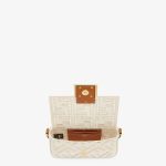 Fendi Baguette Canvas Mini Embroidered Bag - Image 4