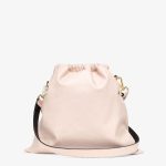 Fendi Pouch Pink Nappa Drawstring Leather Bag - Image 3