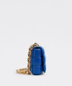 Bottega Veneta Chain Cassette Cobalt Blue Crossbody Bag