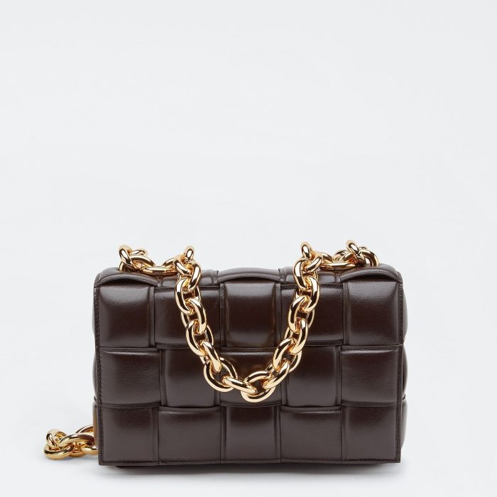 Bottega Veneta Women’s Chain Cassette Bag in Fondant